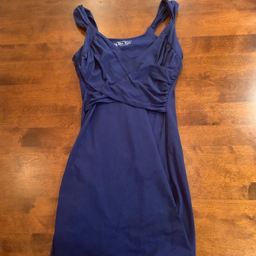 Victoria’s secret body con dress navy blue
